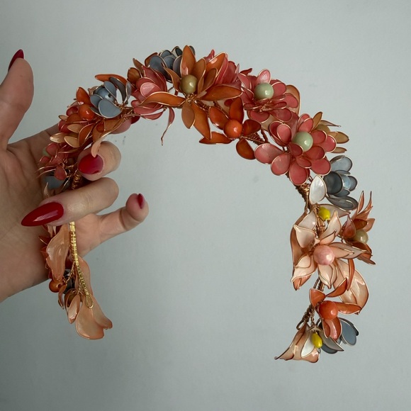 Floral Multicolor Headband Tiara main image 8